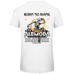 Dancing Skeleton Alemoda Tee Rundhals Herren